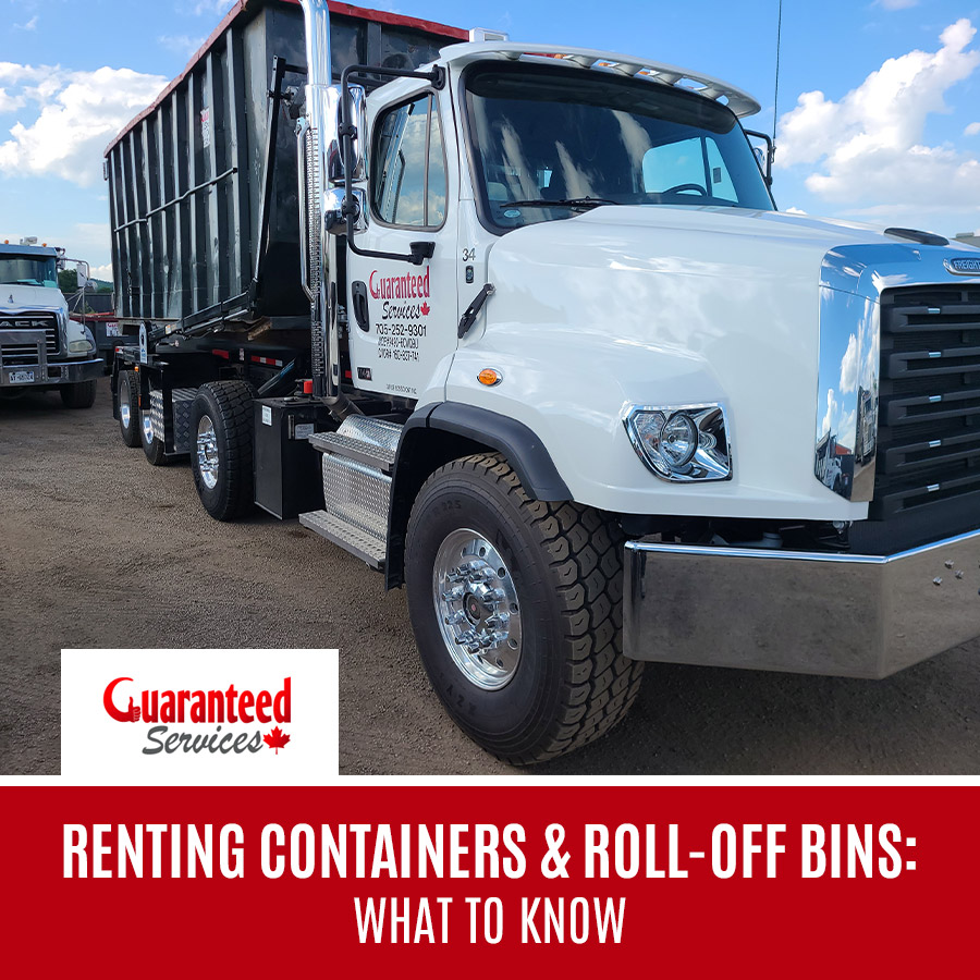 Containers and Roll-Off Bins: What to Know Before You Rent